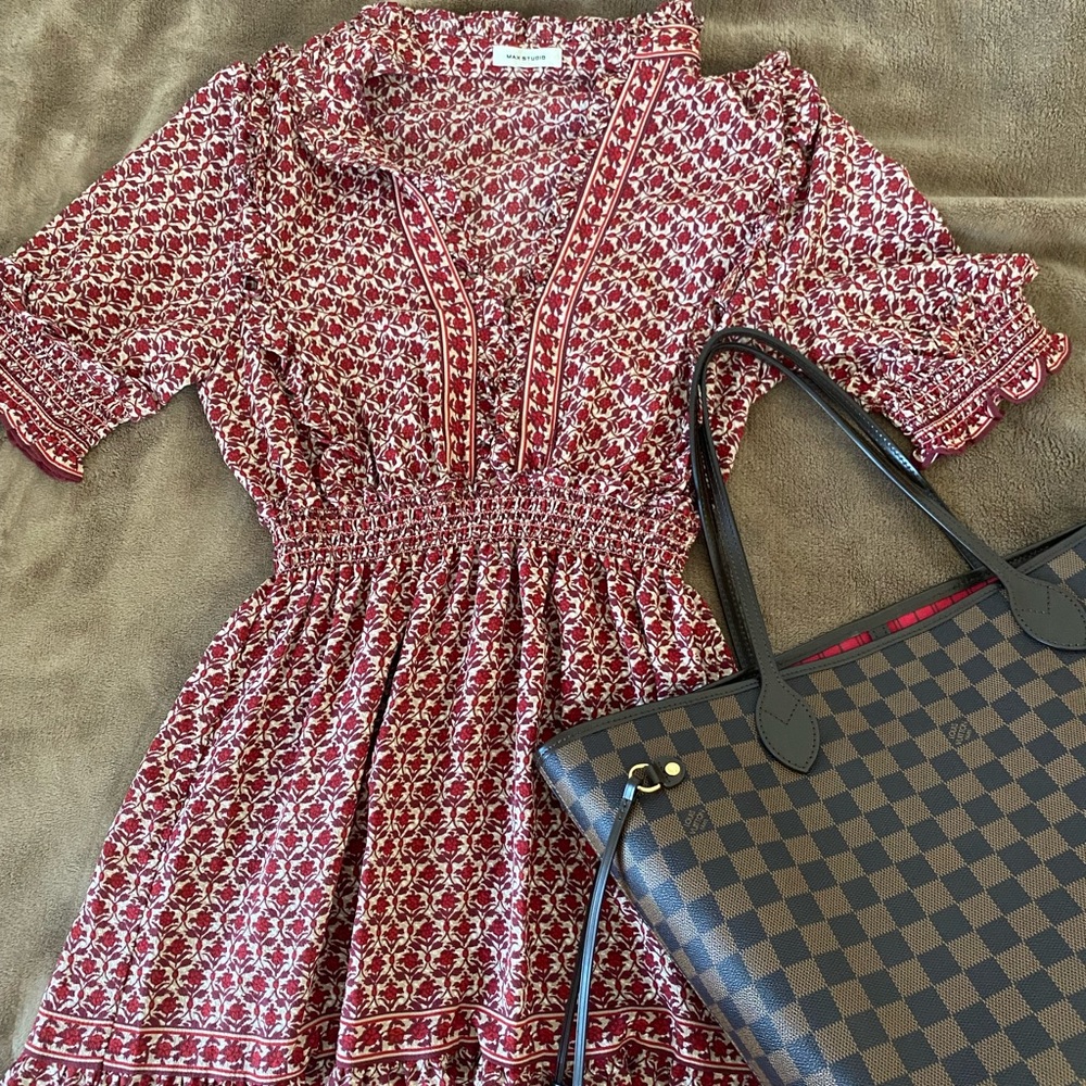 Worn once. Maxi, Max Studio dress.